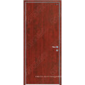 Plain Wood Bedroom Red Door